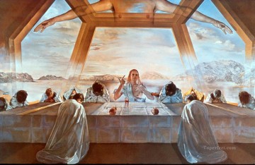 クリスチャン・イエス Painting - 最後の晩餐の秘跡 SD 宗教的キリスト教徒